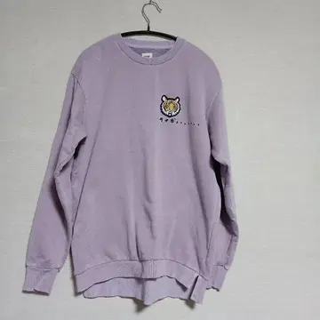 [그라니프] 오썸 타이거 맨투맨 연보라 남성용 S