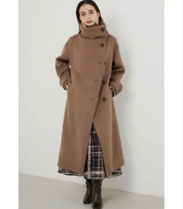 rienda 롱 코트 카멜