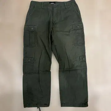XLARGE 카고 팬츠 올리브색 32inch
