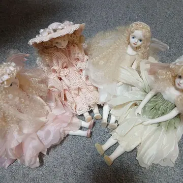 플라워 걸풍 인형 세트 약 30cm