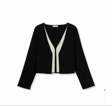 FRAY I.D 투톤 니트 가디건