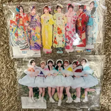 FRUITS ZIPPER 집합 아크릴 스탠드 크리스마스와 후리소데