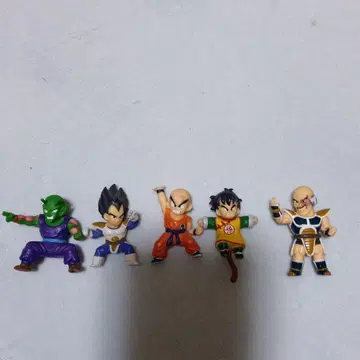 드래곤볼 피규어 세트 5체