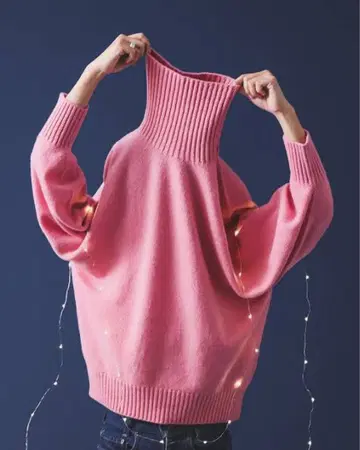 저널 스탠다드 울 캐시미어 홀 가먼트 터틀 풀오버