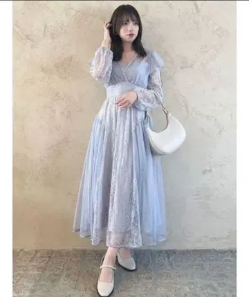 dazzlin MIX 레이스 드레스