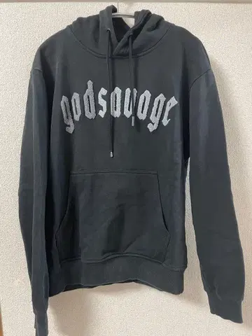 godsovage 블랙 후드티 M