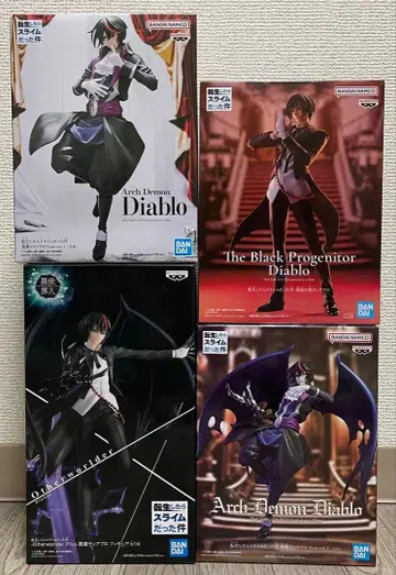 전생했더니 슬라임이었던 건에 대하여 피규어 악마 디아블로 4점 세트