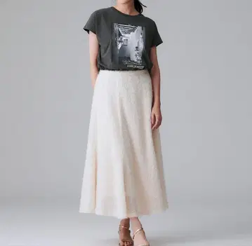 언타이틀 [코튼 100/프린트 로고] 사진 T셔츠