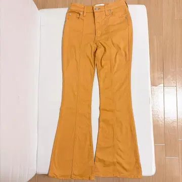 AZULbyMOUSSY 머스타드 부츠컷 데님