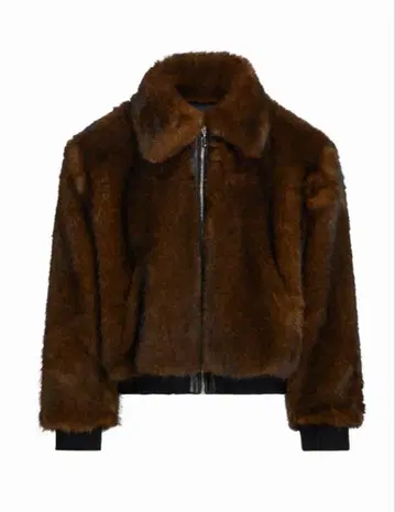 ERNEST W. BAKER 23AW 인조 모피 자켓