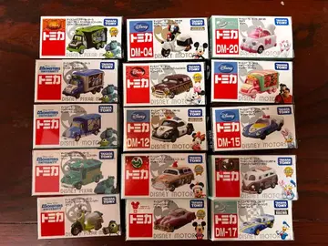 [ 새상품급 레어 ] 토미카 디즈니 모터스 15대 세트