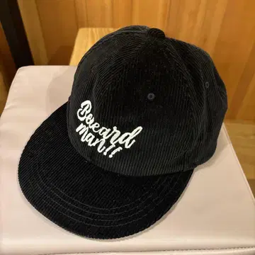 CA4LA 코듀로이 블랙 캡