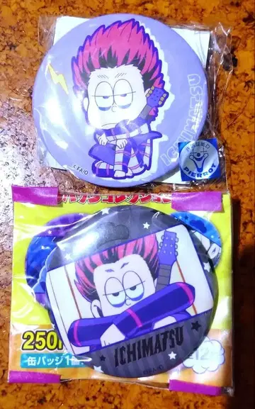 마츠노 이치마츠 캔뱃지 세트 니텐고무 오소마츠 6쌍둥이