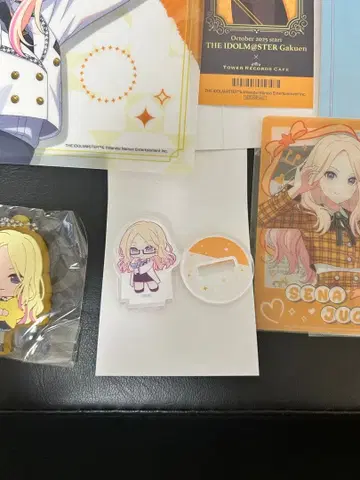 쥬오우세이난 학마스 업무 체험 페어 아크릴 스탠드 묶음 판매