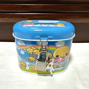 헤이세이 레트로 캔 케이스 저금통 소품함 낫토짱 NATTOCHAN