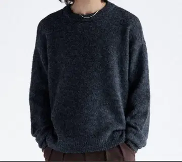 SINSS 베이직 샤기 니트