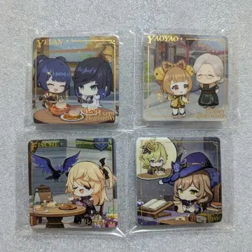 원신 가신기 의 시리즈 아크릴 마그넷 요요 야란 피슬 리사