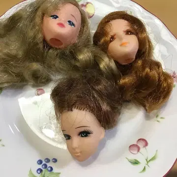 리카짱 마마 역대 인형 헤드 3세트 (헤드만)