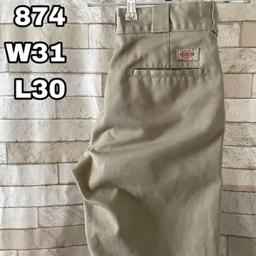 디키즈 874 워크 팬츠 자수 베이지 31 x 30