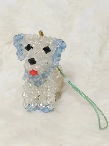 푸들 비즈 핸드메이드 구하기 어려움 단종 초레어 빈티지 레트로