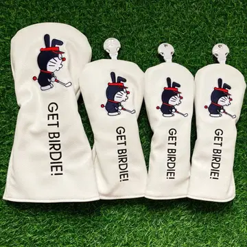 새상품 4세트 도라에몽 골프클럽 헤드커버 1+3W+UT+UT