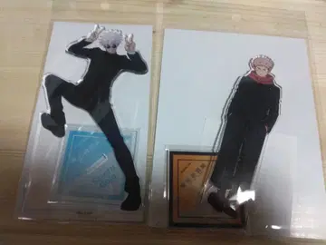 주술회전 전시회 아크릴 스탠드 고죠 사토루 이타도리 유우지 미개봉 새상품