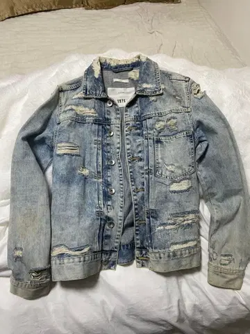 EXILE ATSUSHI 착용 ZARA 1975 데님 자켓 M 사이즈