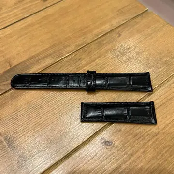 그랜드 세이코 블랙 가죽 벨트 W19