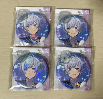 하토 토츠이오쿠노 다이아몬드 캔뱃지 4개 세트