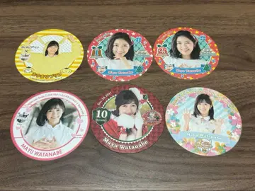 와타나베 마유 x 폼폼푸딩 마유마유푸딩 코스터 외 5장 세트