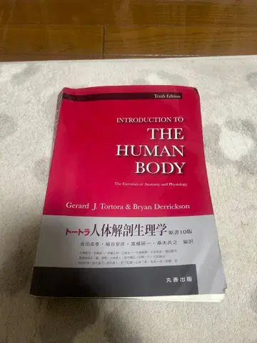 토트라 인체 해부 생리학 원서 제10판