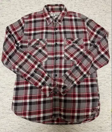 HYSTERIC Glamour 체크 무늬 플란넬 셔츠 M