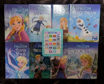 Frozen/안나와 눈의 여왕 me reader 전자 리더와 8권의 책