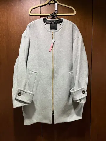 새상품급 spick&span 노카라 코트