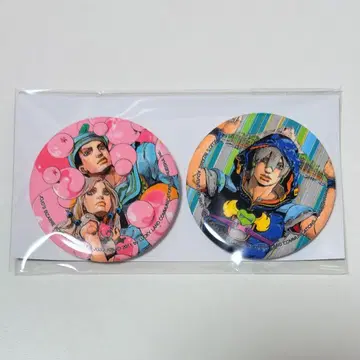 죠죠의 기묘한 모험 한국 공식 서점 특전 캔뱃지 2개 세트 1