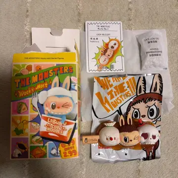 THE MONSTERS Wacky Mart 라부부 LABUBU 피규어