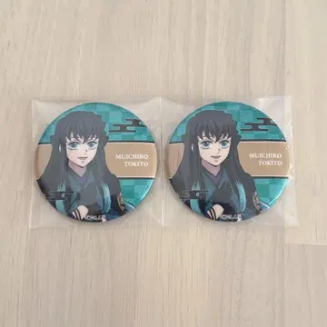 귀멸의 칼날 귀멸의 연주회 랜덤 글리터 캔뱃지 토키토 무이치로