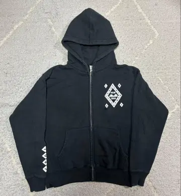 랑글리츠 레더스 후드티 랑글리츠 레더 블랙 S