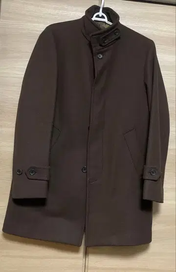 유나이티드 애로우즈 남성용 더블 코트 스탠다드 M 사이즈 브라운 계열