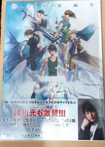 아사기 사쿠라 화집 신기동전기 건담 W