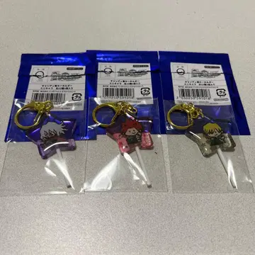 히로아카 캔디풍 별 모양 키링 3개 세트 시가라키, 키리시마, 모노마