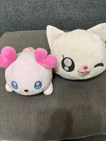 프리큐어 봉제 인형 2체 세트