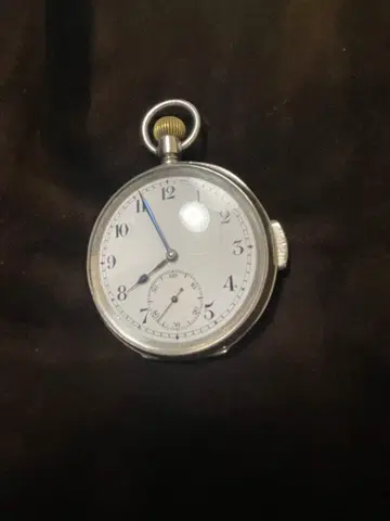 미니지 리피터 회중시계 은제 작동품