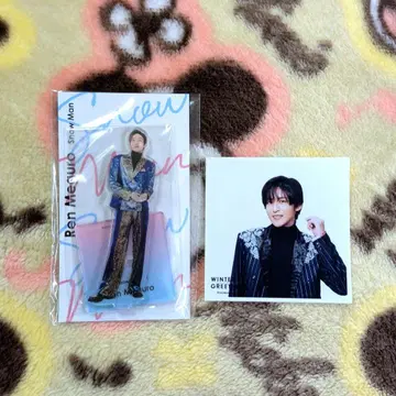 Snow Man 메구로 렌 아크릴 스탠드 정사각형 사진