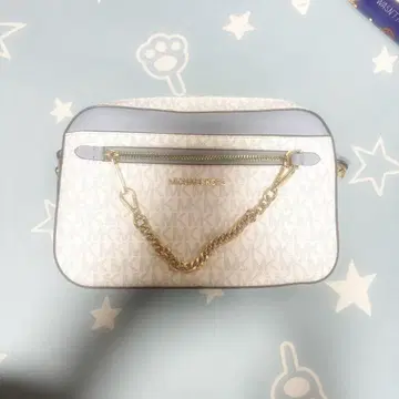 MICHAEL KORS 숄더백 화이트/블루