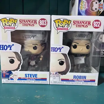 Stranger Things 피규어 Steve & Robin 세트