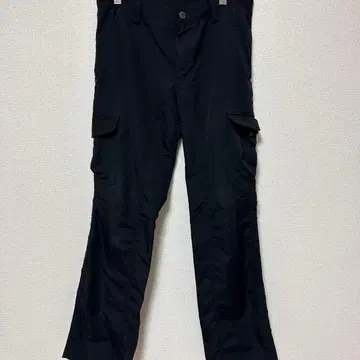 블랙 카고 팬츠 작업옷 팬츠
