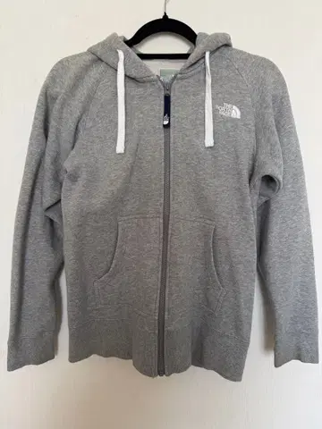 THE NORTH FACE 그레이 후드 부착 후드티