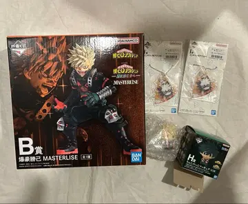 제일복권 히로아카 더 멀리 B상 바쿠고 카츠키 피규어 외 총 4점