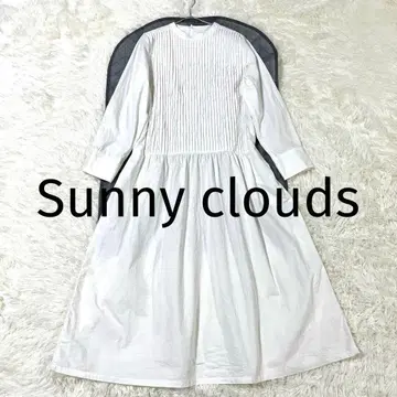 써니클라우드 턱 좋아하는 마녀 원피스 화이트 M